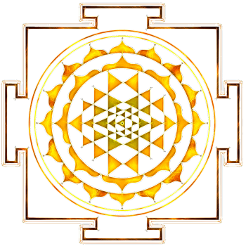 Shri Yantra for Tee png - Sound Nexus